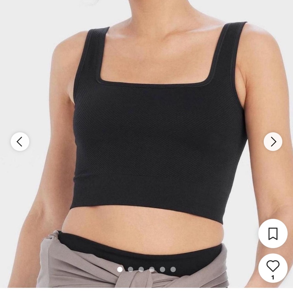 All In Motion Cropped Tank - Picture 2 of 5